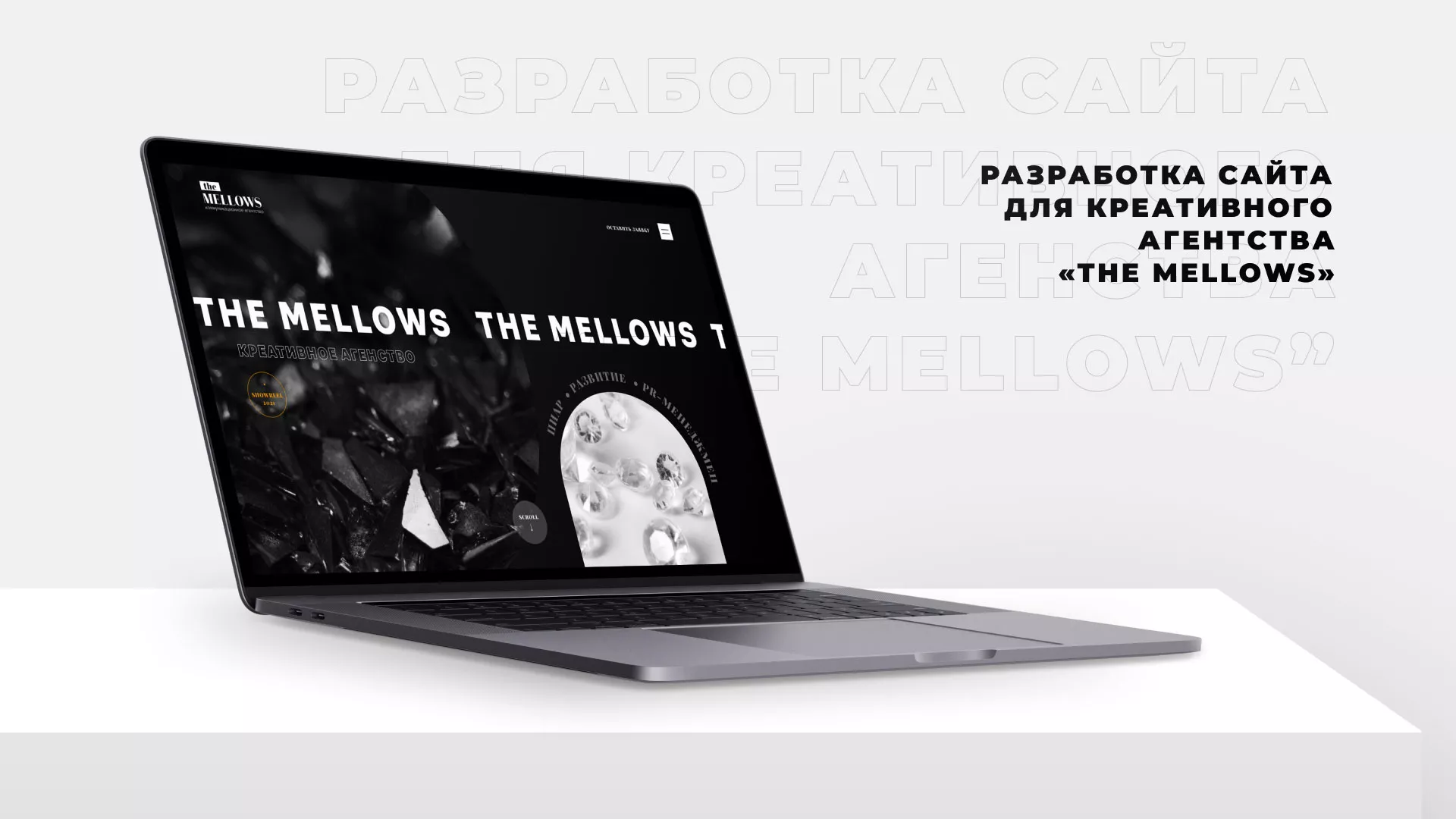 Разработка сайта креативного агентства «The Mellows» в Барнауле