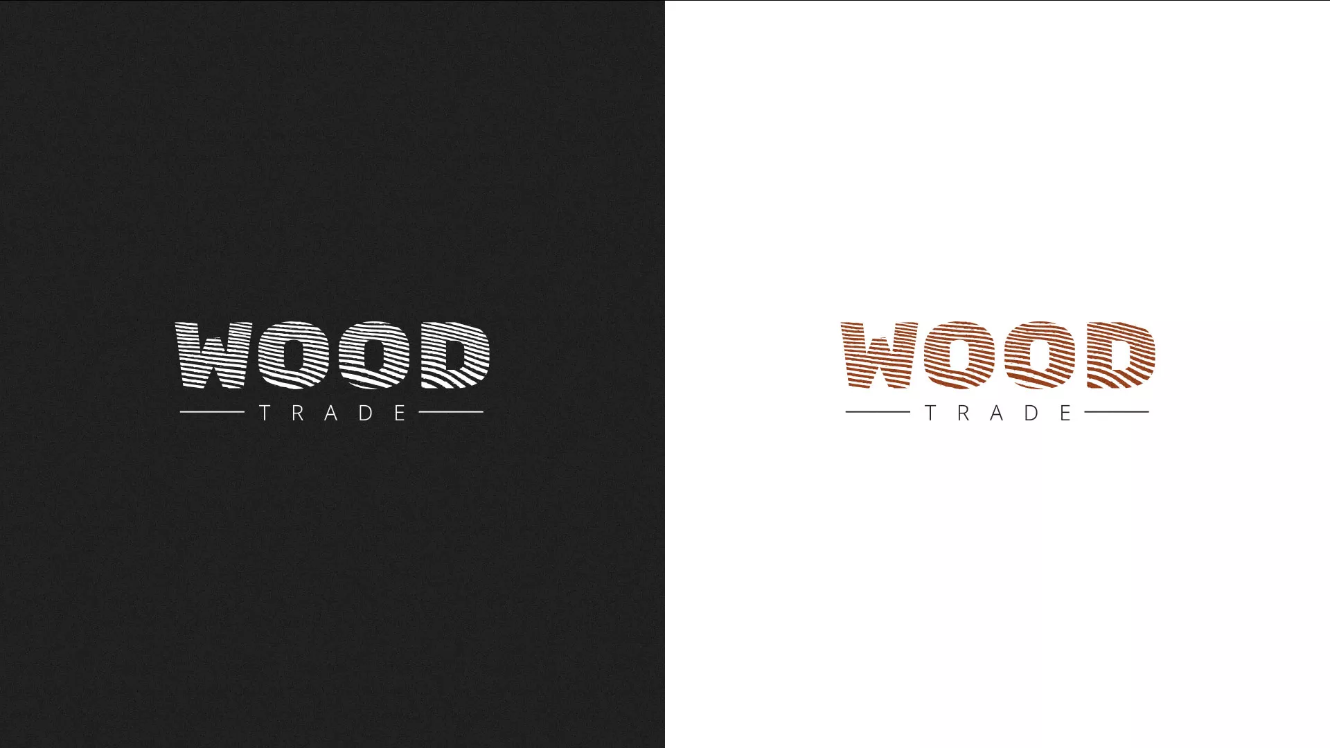Разработка логотипа для компании «Wood Trade» в Барнауле