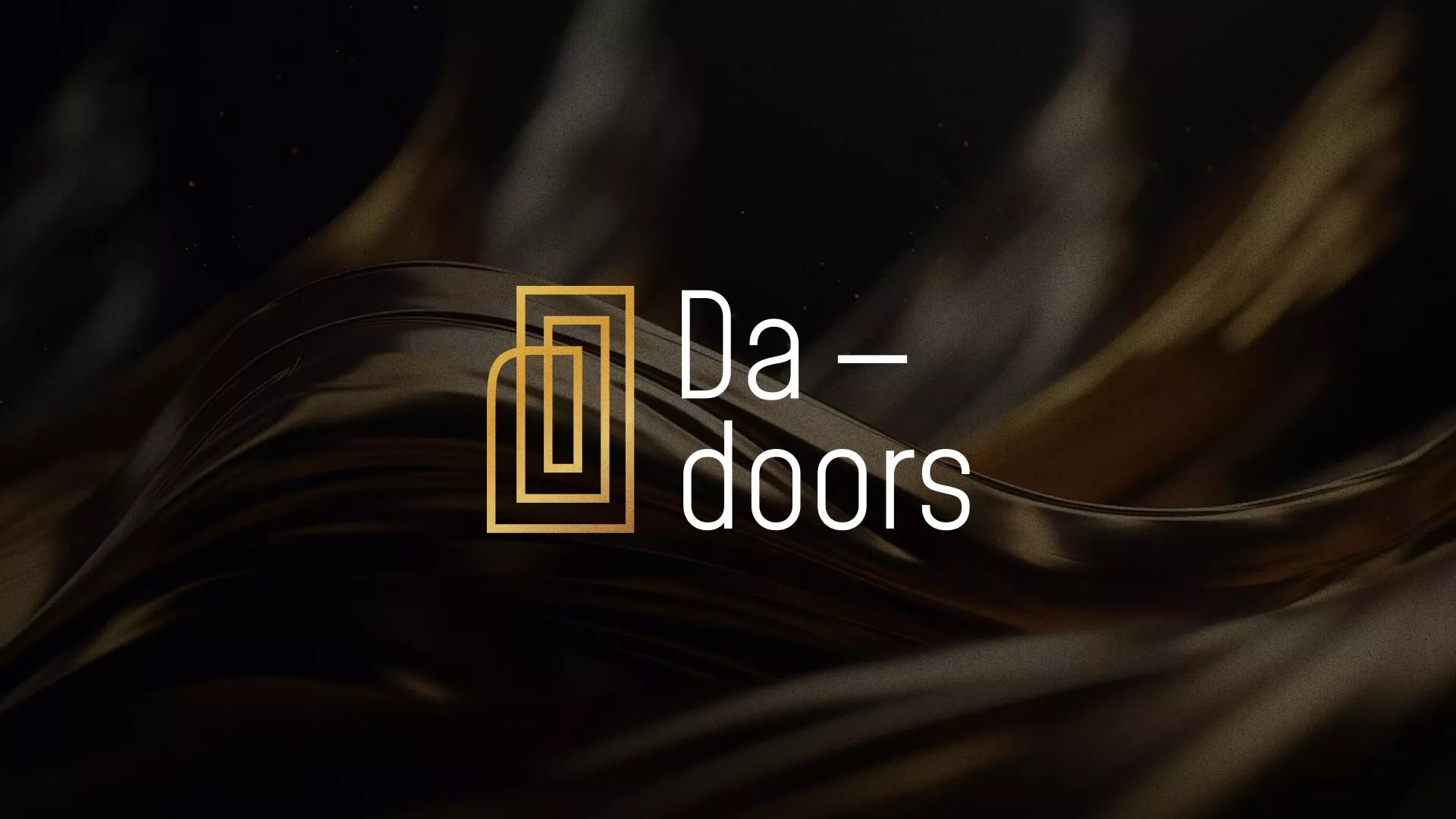 Разработка логотипа для компании «DA-DOORS» в Барнауле